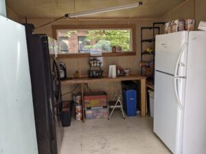 Inside Mobile Kitchen 2 Frig 1 Freezer